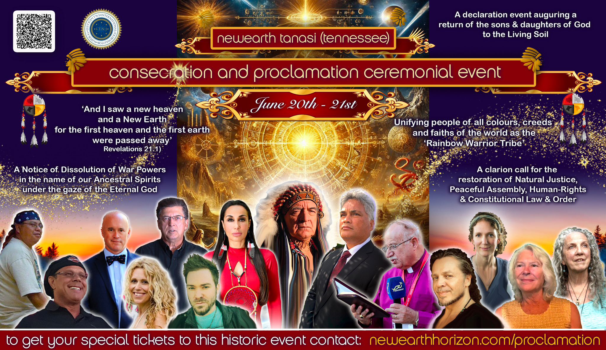 NewEarth Tanasi Proclamation Event